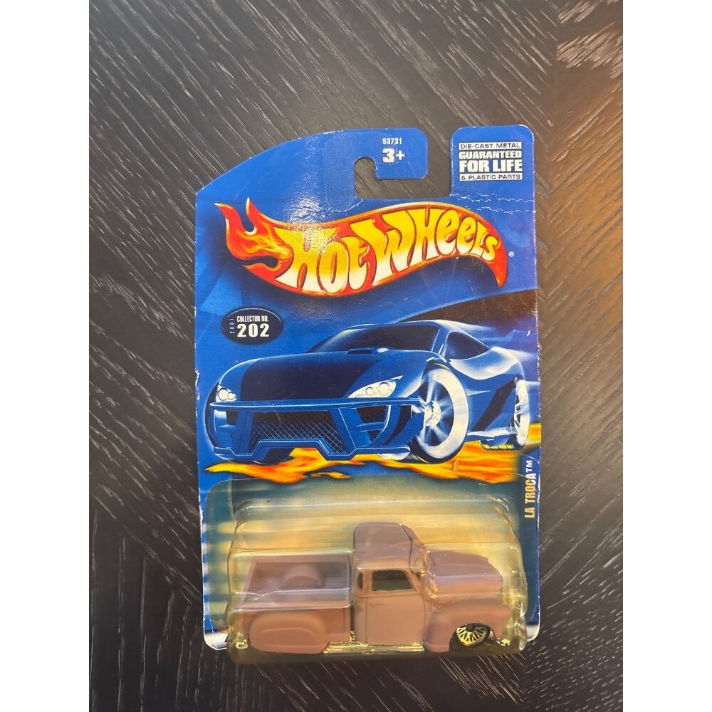 Hot Wheels Collector No. 202 Purple Truck Diecast Model Car 1:64 Scale